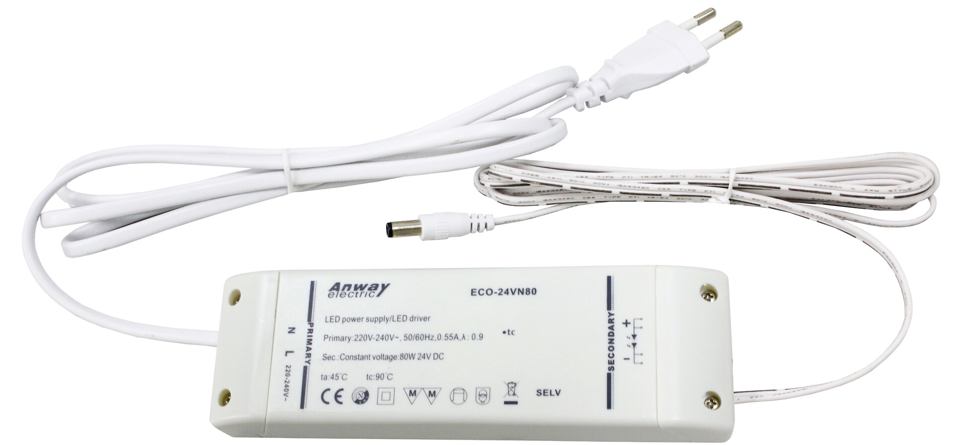 Linear LED-Driver 80W 24V - Airam Pro