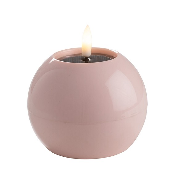Onoo solar kynttilä pinkki 10cm