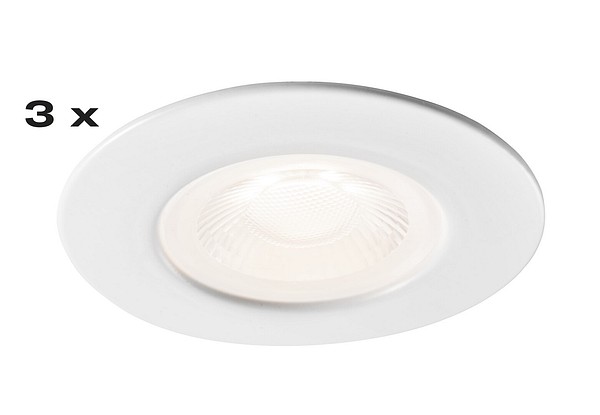 Fio fix ip44 6w/940 dim wh 3-set